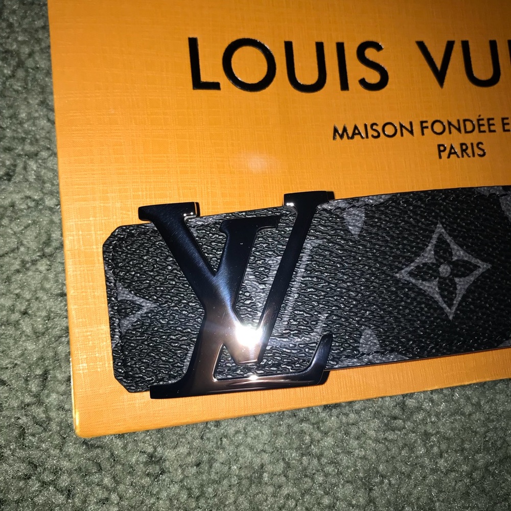 Louis Vuitton Black Monogram Belt